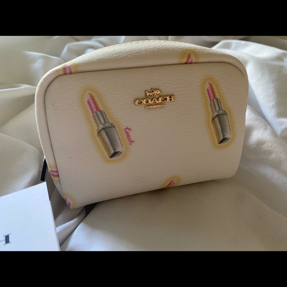 coach makeup pouch